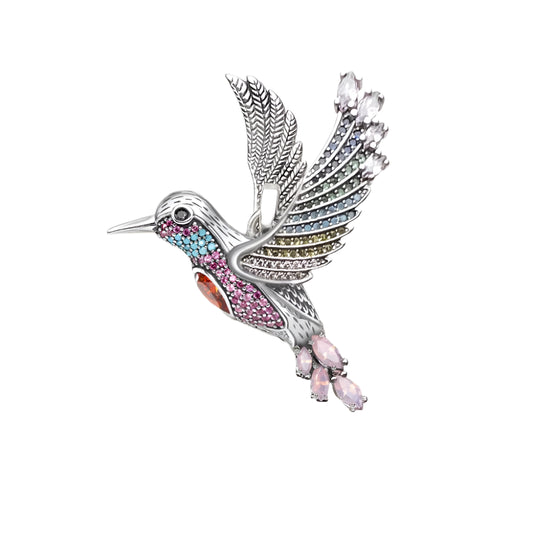 Large Colourful Hummingbird Pendants