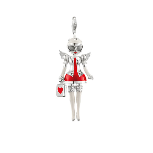 Pendant Female Nurses Doll