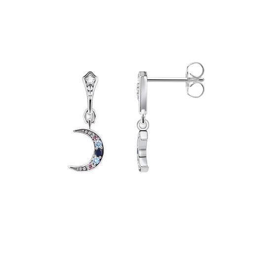 Drop Earrings Royalty Moon