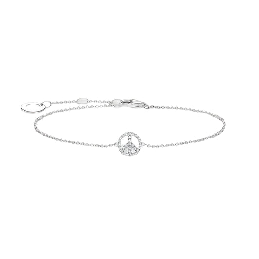 White Zircon Bracelet