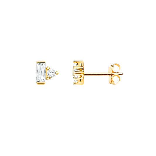 Stud Earrings Dancing Stones